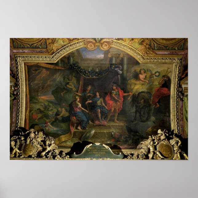 Póster A decisão de fazer guerra aos holandeses (Frente)