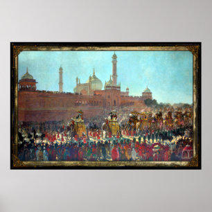 Póster A Deli Durbar de 1903