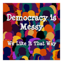 Póster A Democracia é Confusa