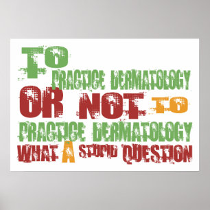 Póster À dermatologia da prática