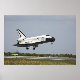 Poster A descoberta do vaivém espacial aproxima a