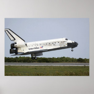 Póster A descoberta do vaivém espacial aproxima a