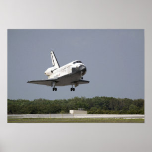 Poster A descoberta do vaivém espacial aproxima a