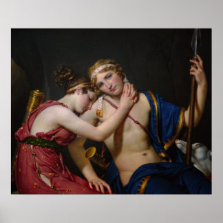 Póster A Despedida De Telemachus E Eucharis