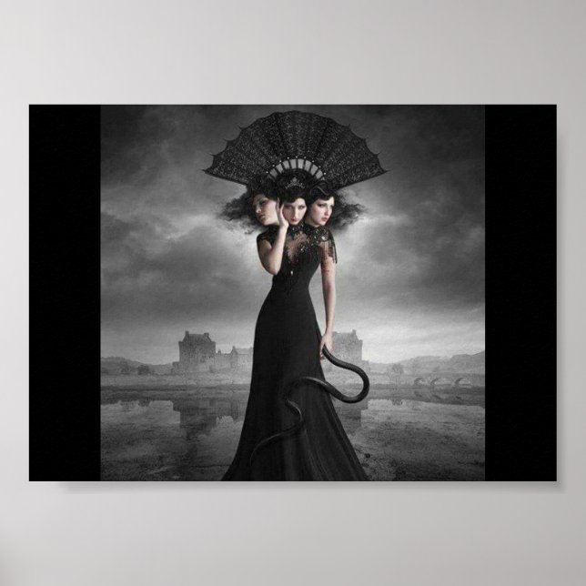 Poster A Deusa Hecate. (Frente)