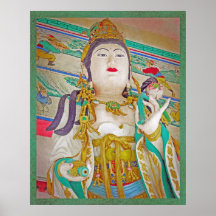 A Deusa Quan Yin em seu Templo