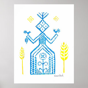 Poster A deusa slavic Mokosh