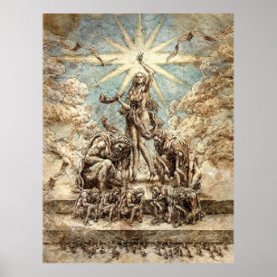 Poster A Deusa Ymir Anime SNK
