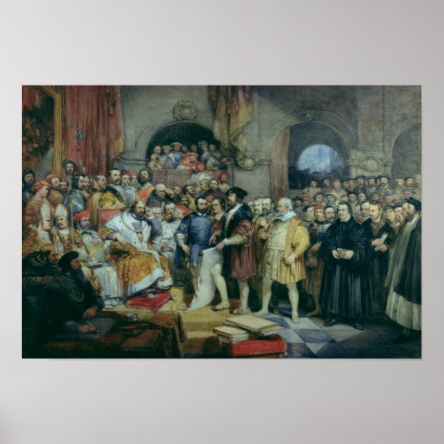 Póster A Dieta das Espiras, 19 de abril de 1529 (Frente)