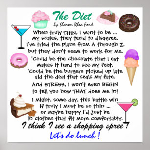 Póster A dieta por SRF