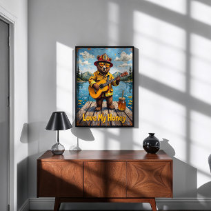 Poster A doce serenata do urso