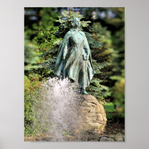 Poster A donzela do peregrino, Brewster jardina,