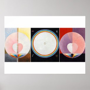 Poster A Dove, Grupo IX, por Hilma af Klint