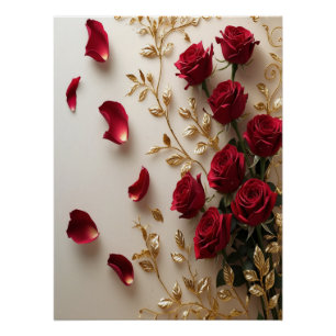 Póster A Dreamy Floral Design