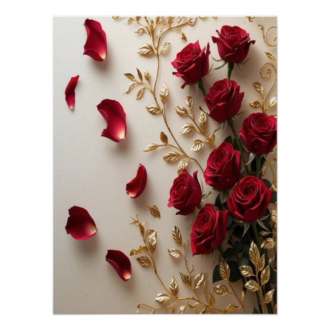 Póster A Dreamy Floral Design (Frente)