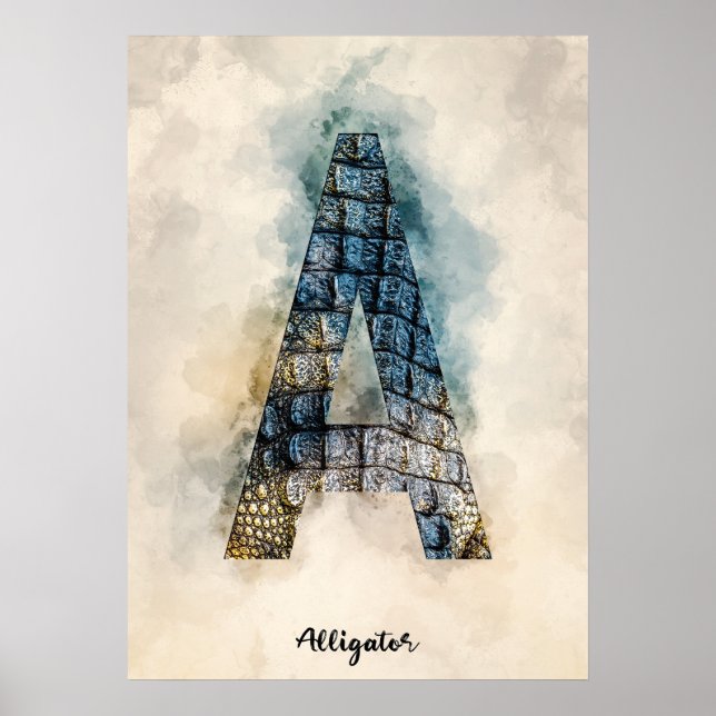 Poster A é de Alligator (Frente)