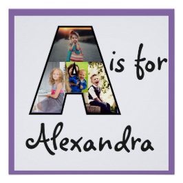 Póster A é para o nome