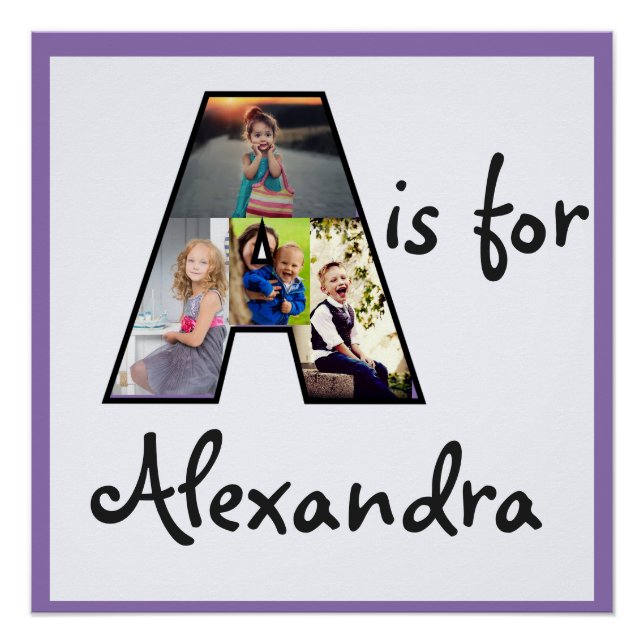 Póster A é para o nome (Frente)