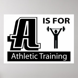 Poster A é para o treinamento atlético