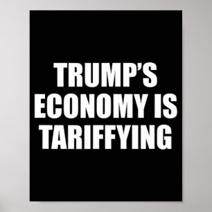 Poster A economia da Trump é a política tarifária 1