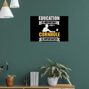 Poster A educação é importante, mas o buraco é importante