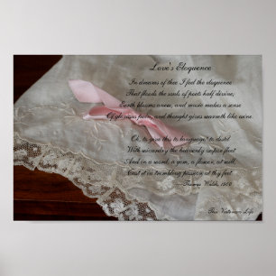 Poster A Eloquência dos poema-Amores do Victorian (1900)