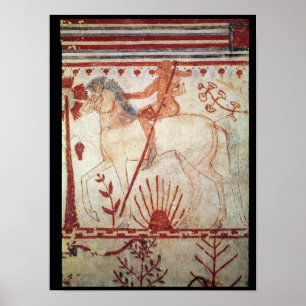 Poster A emboscada do príncipe Trojan Troilus