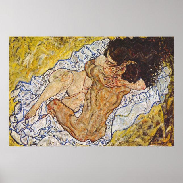 Poster A Embrace Egon Schiele (Frente)