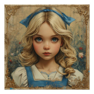Póster A Encantadora Excentricidade de Alice: Fantasia de