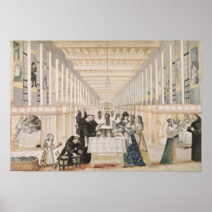 Póster A enfermaria das irmãs da caridade durante a