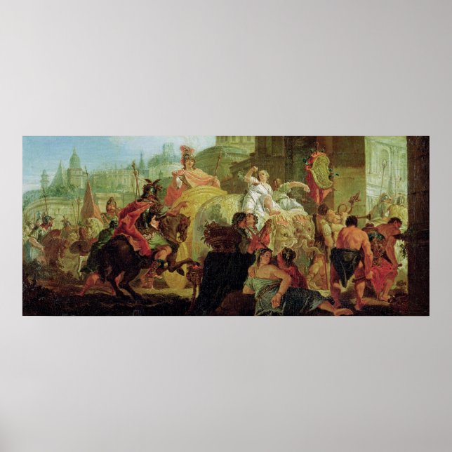 Poster A entrada de Alexandre o Excelente (Frente)