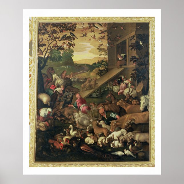 Poster A Entrada dos Animais na Arca (Frente)