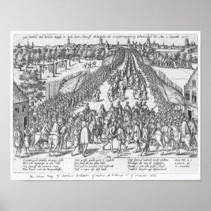 Póster A entrada solene de Matthias