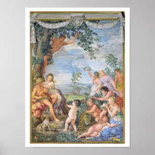 Poster A época dourada (fresco)