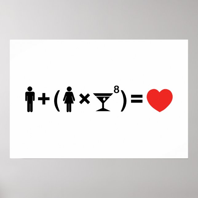 Póster A Equação do Amor para as Mulheres (Frente)
