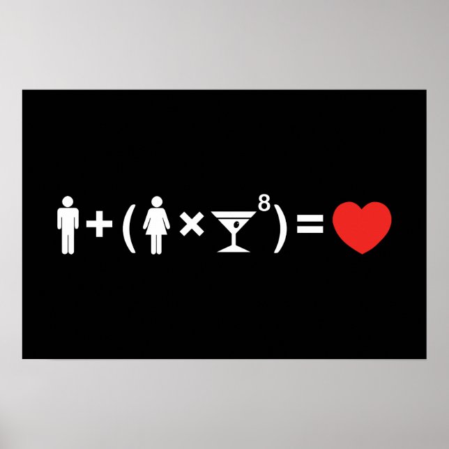Poster A Equação do Amor para Mulheres (Frente)
