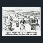 Póster A ereção do Tabernacle<br><div class="desc">A Escola Inglesa "A ereção do Tabernacle" pelas Crianças de Israel na natureza,  localizada em uma Coleção Privada. A Ereção do Tabernáculo pelas Crianças de Israel na Natureza Selvagem foi criada por volta do século 19.</div>