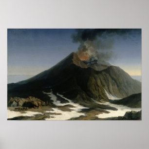 Poster A Erupção do Etna