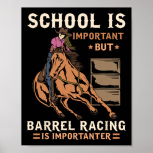 Poster A Escola É Importante, Mas A Corrida Rrel É Import