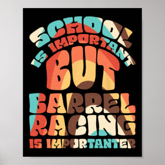 Poster A Escola É Importante, Mas A Corrida Rrel É Import