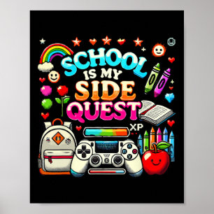 Poster A Escola É Minha Missão Secundária Vídeo de Volta