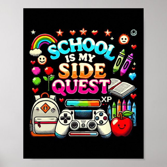 Poster A Escola É Minha Missão Secundária Vídeo de Volta  (Frente)