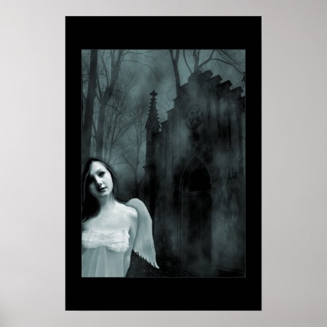 Poster A escuridão dos anjos (Frente)