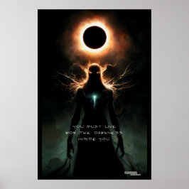 Poster A Escuridão "Mestre do Vazio" XXL