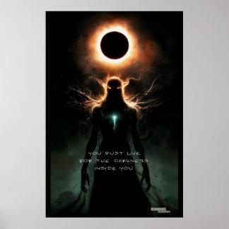 Poster A Escuridão "Mestre do Vazio" XXL