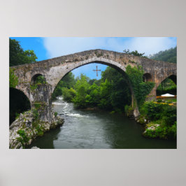 Poster A Espanha Real - Puente romano de Cangas de Onís