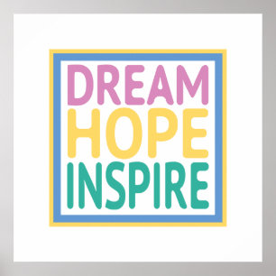 Póster A esperança ideal inspira