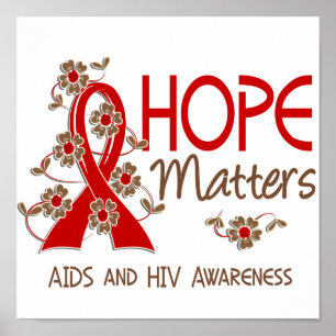 Póster A esperança importa 3 AIDS