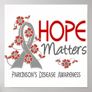 Póster A esperança importa a doença de 3 Parkinson
