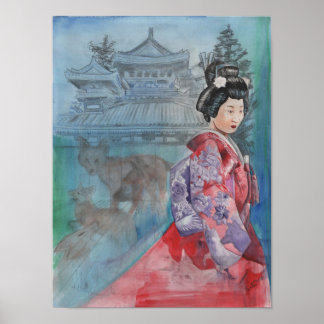 Póster A Esposa da Raposa por Portia Rua Luke